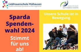 SpardaSpendenWahl 2024 - die LFSM freut sich über eure und Ihre Stimme